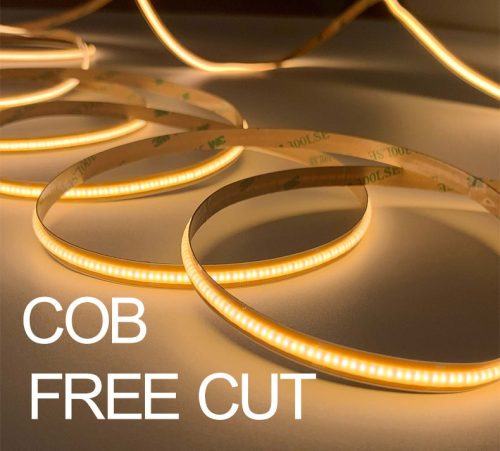 ArtLED 24V FREE CUT COB LED szalag, 13W, 4000K, 528LED, 1300 lm, 8 mm